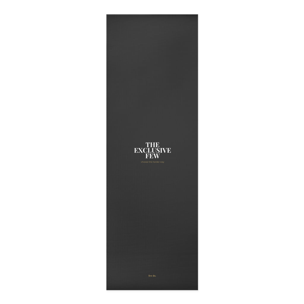 Exclusive Few™ Performance Foam Yoga Mat — “Choose the Harder Way” Edition