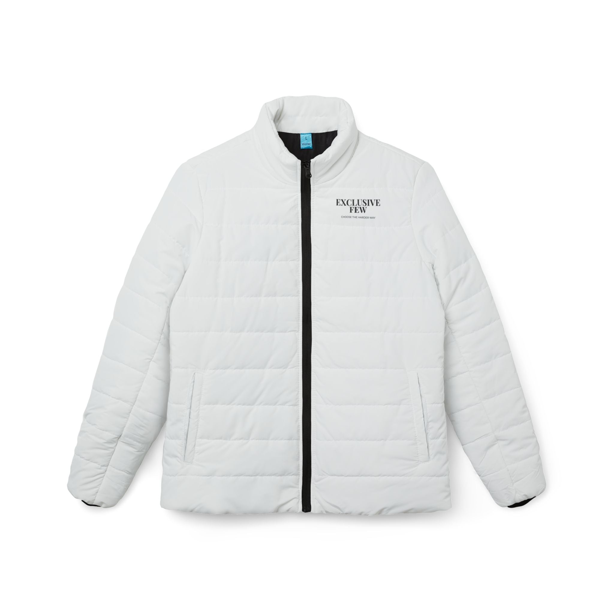 Exclusive Few™ Women’s Puffer Jacket — “Choose the Harder Way” Edition