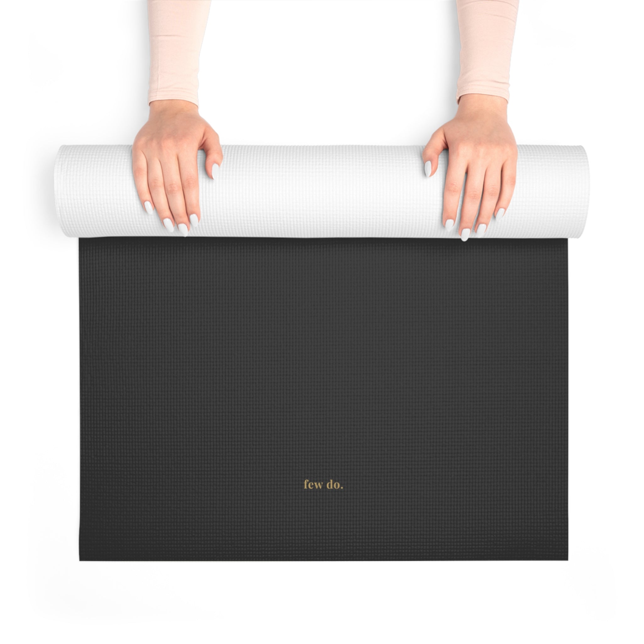 Exclusive Few™ Performance Foam Yoga Mat — “Choose the Harder Way” Edition